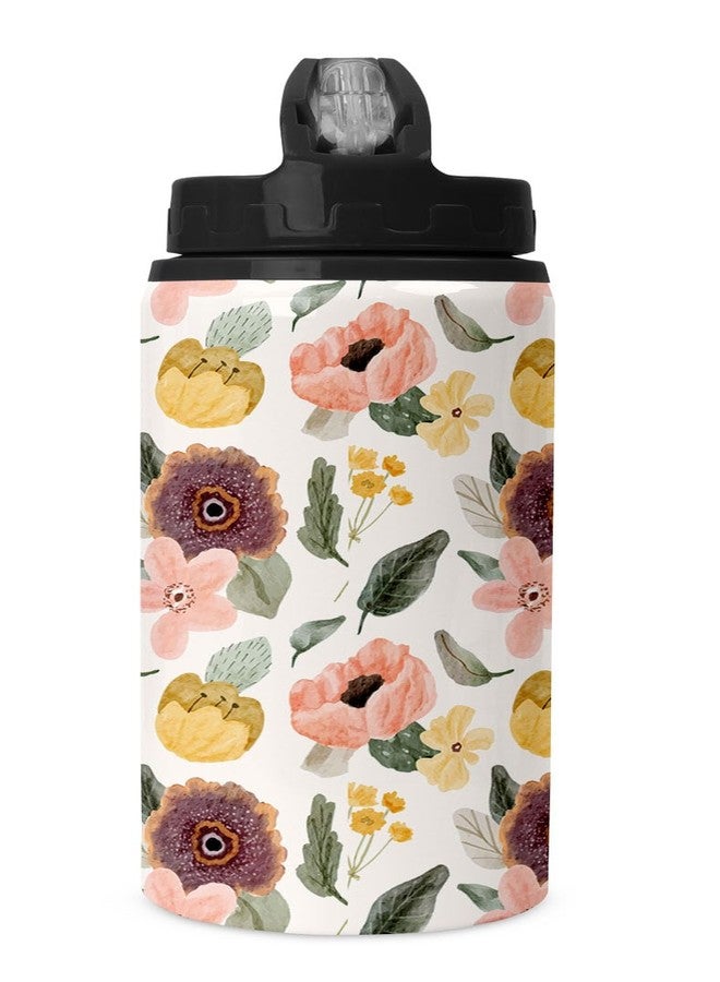 TrendoPrint زجاجة مياه ألومنيوم مطبوعة من تريندو برينت مع غطاء وماصة سعة 750 مل مناسبة للصالة الرياضية، واليوغا، والأطفال، والأولاد، والبنات، والأخ، والأخت، والرضع، والتمارين الرياضية، والبالغين (WB309) - Image 2